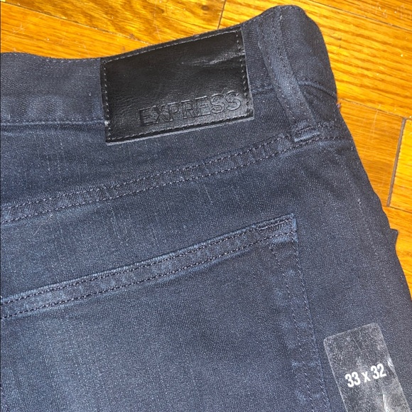 Express Slim Skinny Fit Black Jeans - Picture 5 of 8